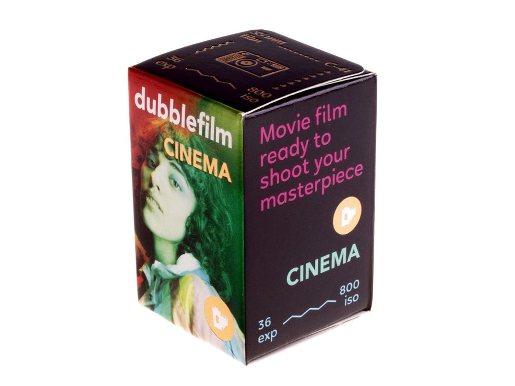 Dubblefilm Cinema film packaging