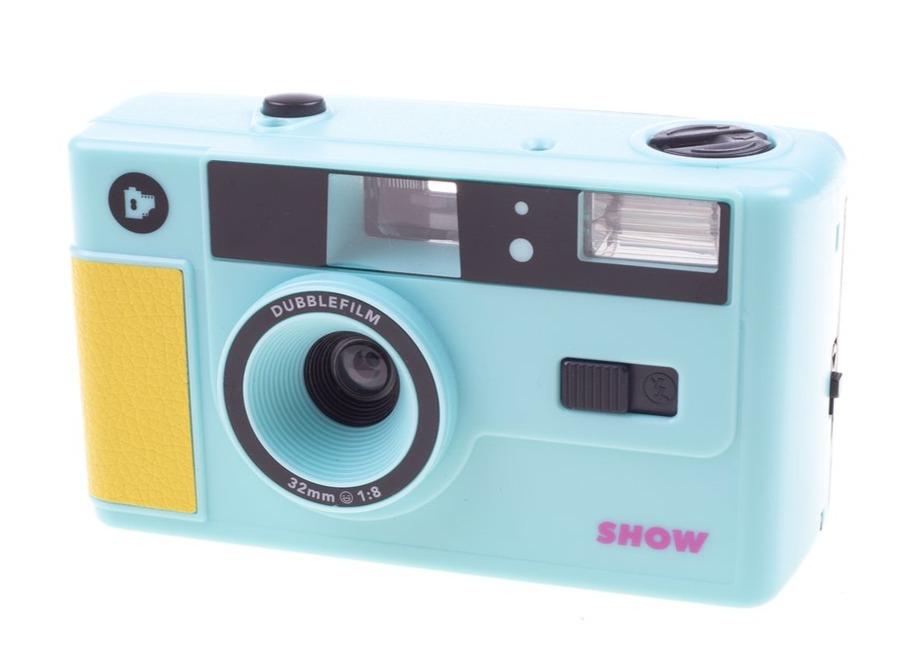 Dubblefilm SHOW 35mm Film Camera - Turquoise - Analogue Wonderland