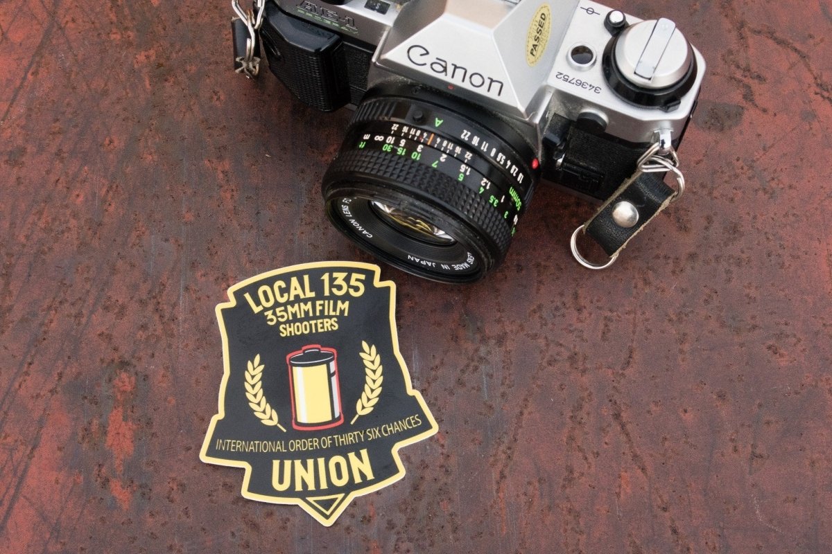 Film Shooters Union - Film Photography Sticker - Analogue Wonderland - 2