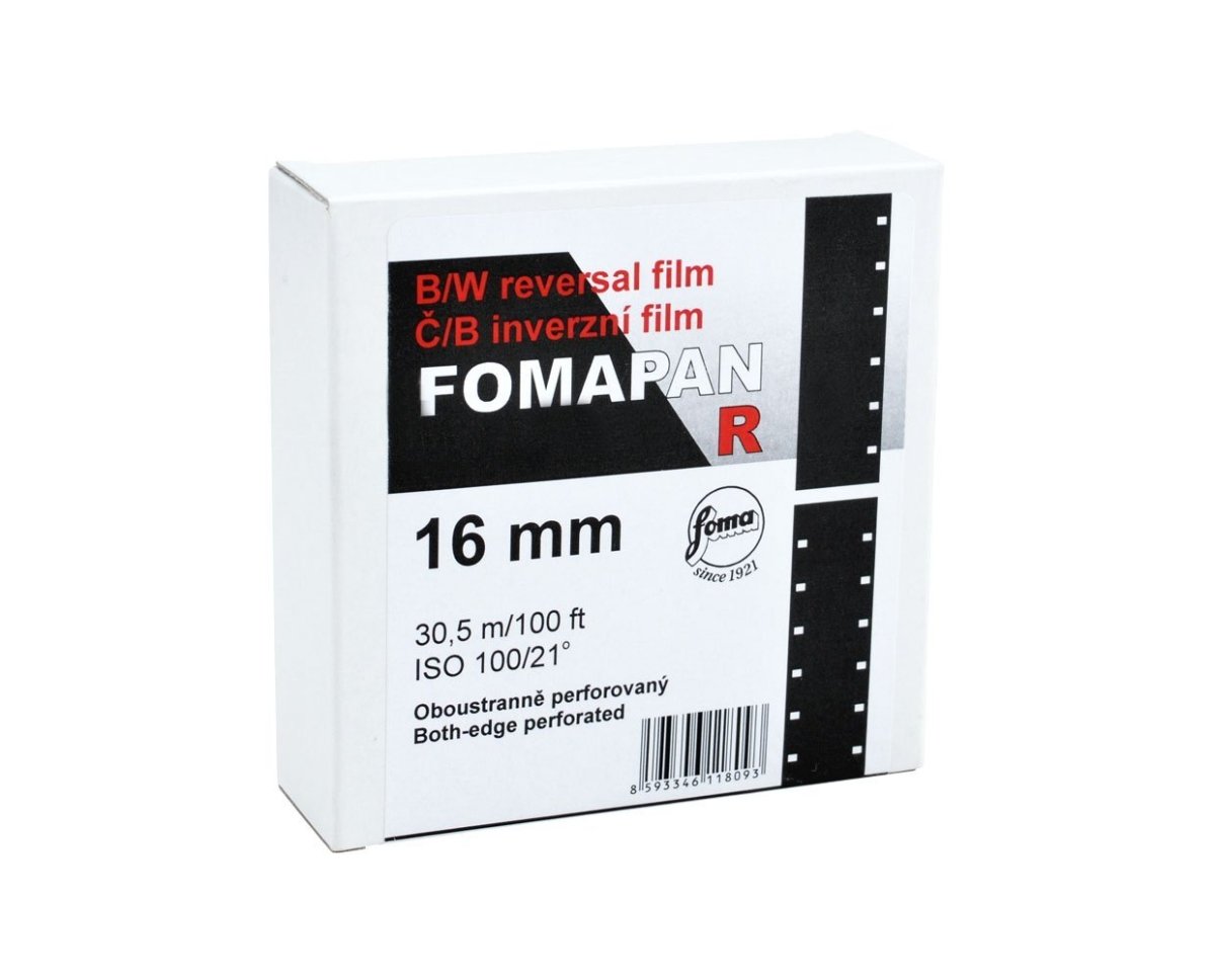 Fomapan R - 16mm Double Perf. Movie Film - 100ft - Analogue Wonderland - 1