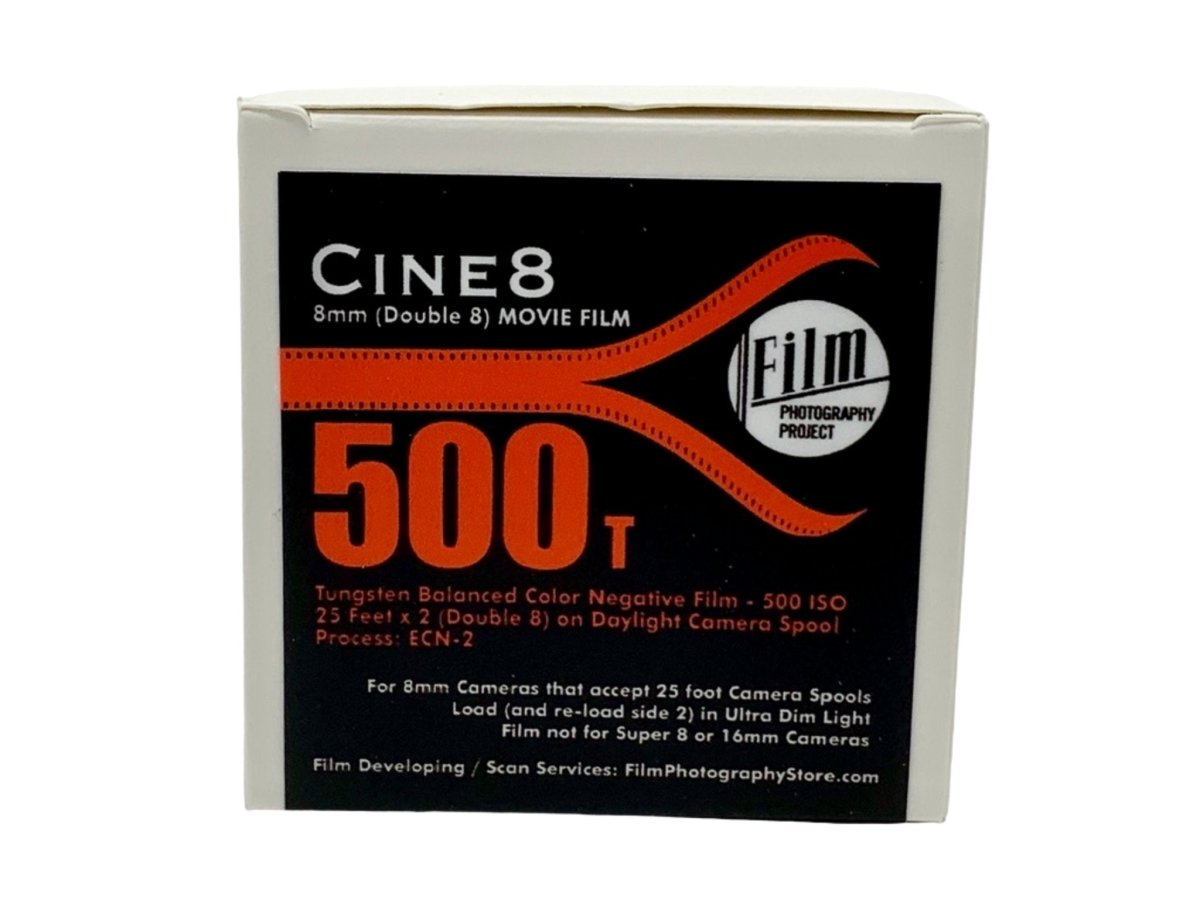 FPP Cine8 500T - Double 8mm Movie Film - 25ft - Analogue Wonderland - 1