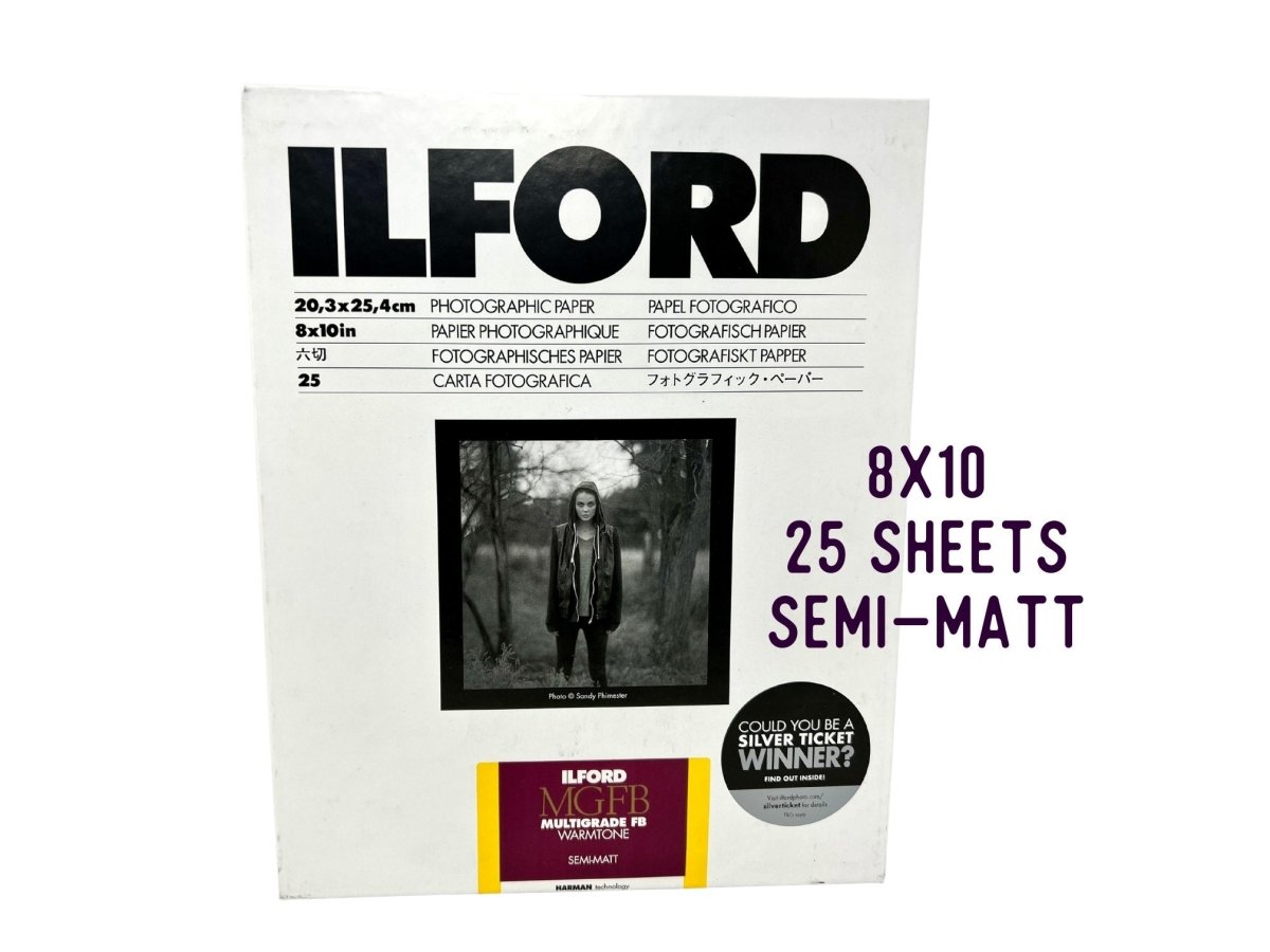 Ilford MultiGrade FB Warmtone Paper - Semi-Matt - Analogue Wonderland - 3