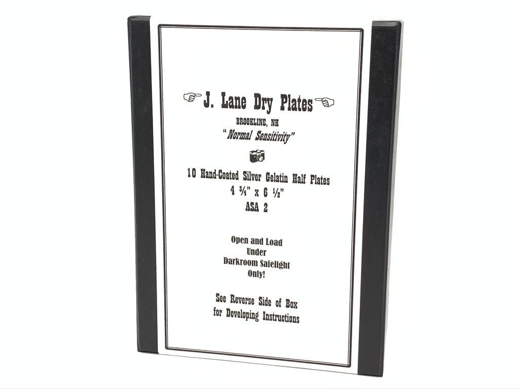 J Lane Dry Plates - Half Plate Film - ISO 2 - Analogue Wonderland - 1