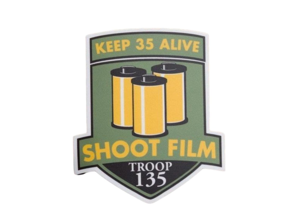 Keep 35 Alive - Film Photography Sticker - Analogue Wonderland - 1