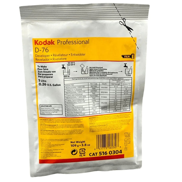 Kodak Hc-110 Developer Kodak D-76 Powder Developer For Black