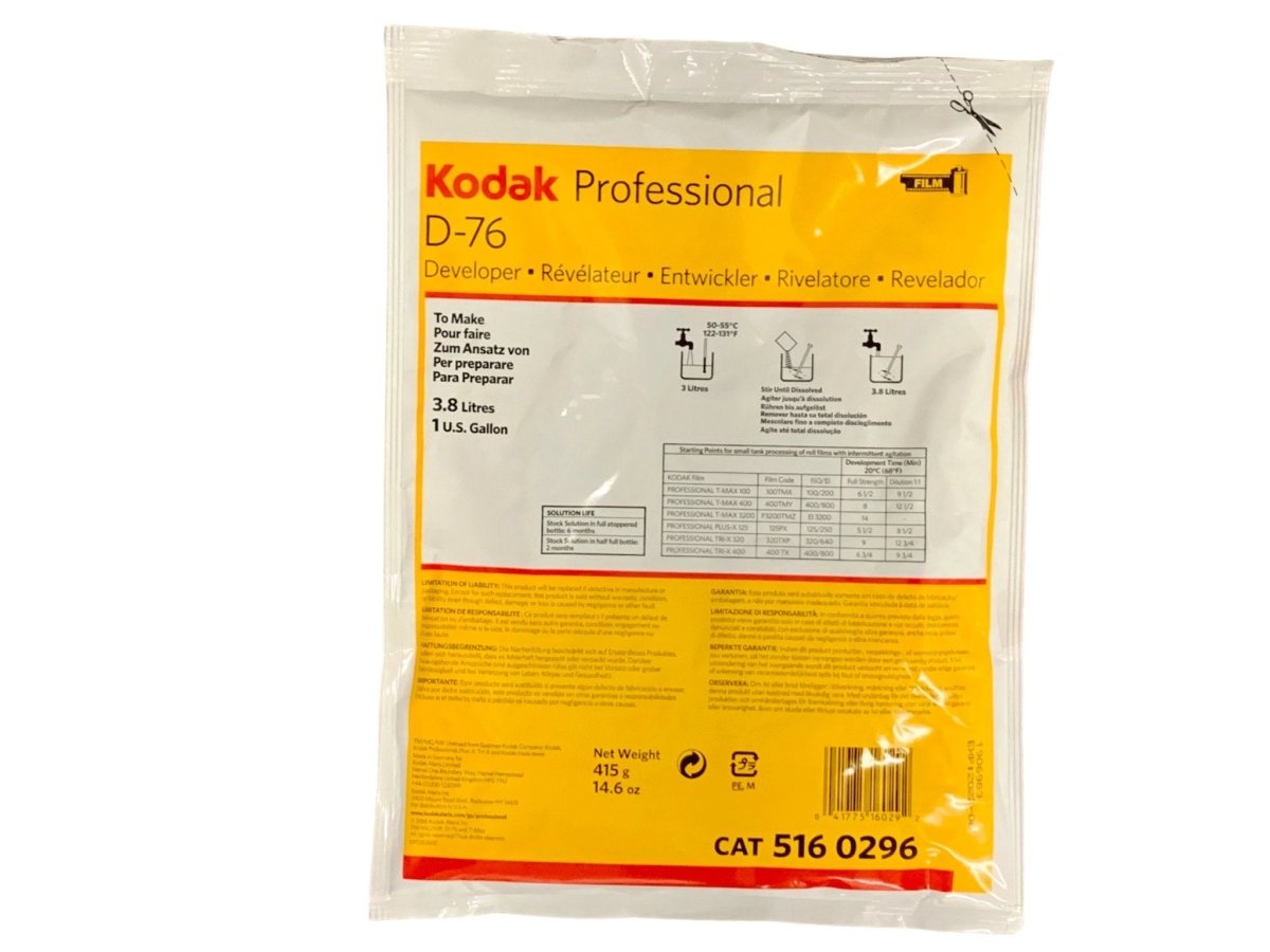 Kodak D76 B&W Film Developer 3.8Ltr - Powder - Analogue Wonderland