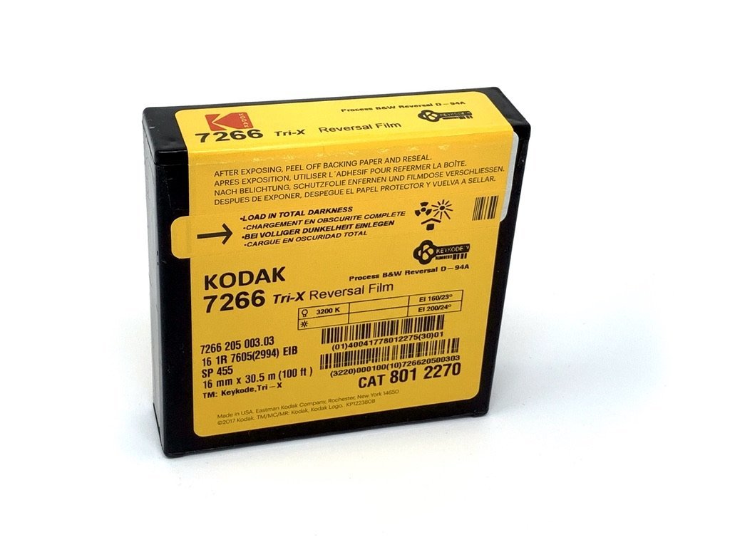 Kodak Tri-X Reversal - 16mm Movie Film - Analogue Wonderland - 1