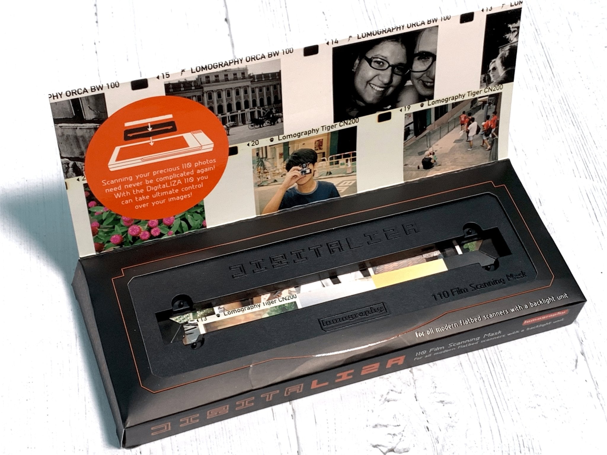 110 Film Scanning Maske - Digitale Film Digitalisierung Mit Magnetplatte