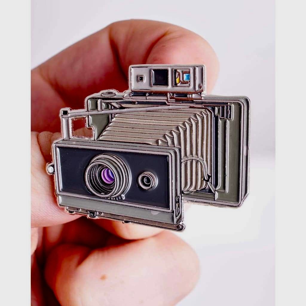 Polaroid Land Camera - Enamel Pin - Analogue Wonderland - 2
