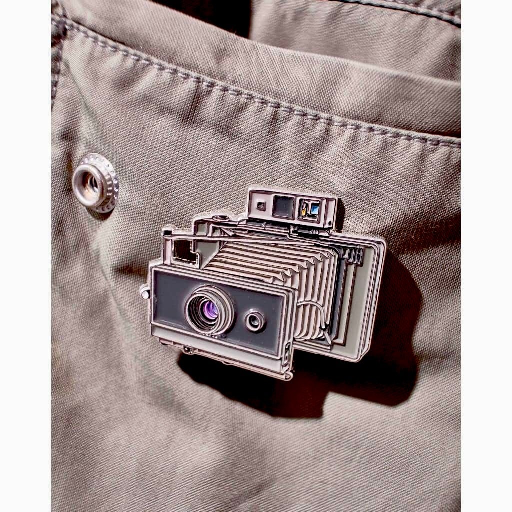 Polaroid Land Camera - Enamel Pin - Analogue Wonderland - 3