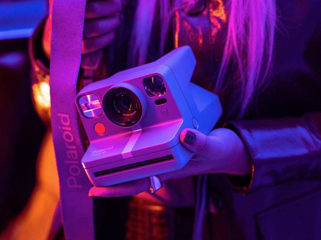 Polaroid Now PLUS Camera with 5 creative Lens Filters included and