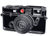 Rangefinder Film Camera - Enamel Pin - Analogue Wonderland - 1