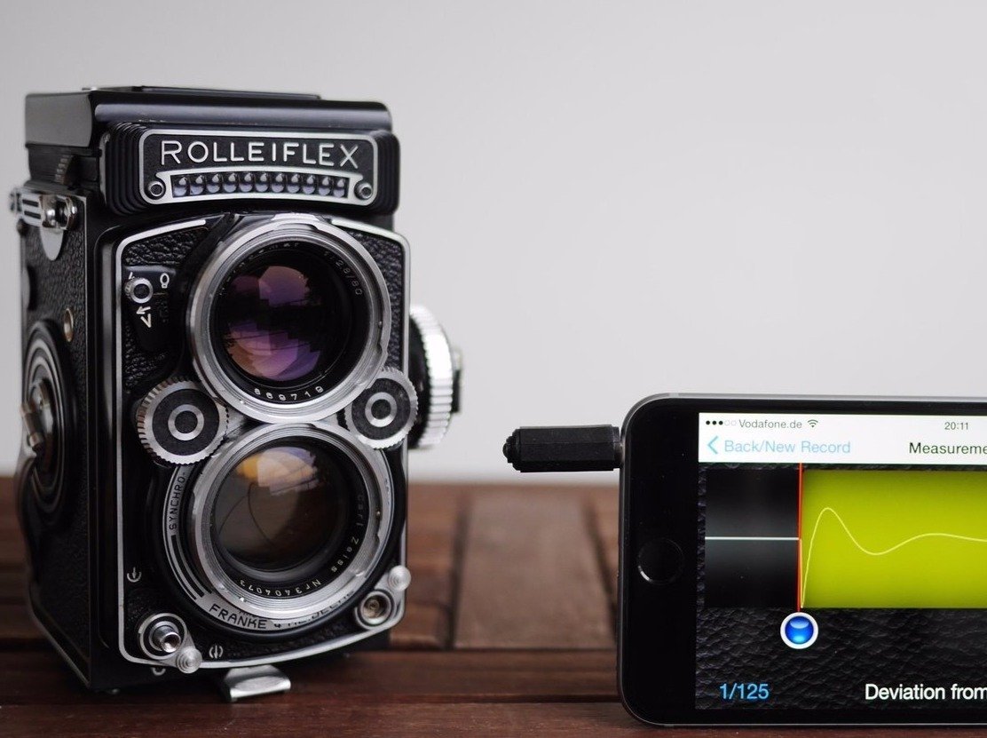 The Filmomat Photoplug - a portable optical shutter speed tester - Analogue Wonderland - 2