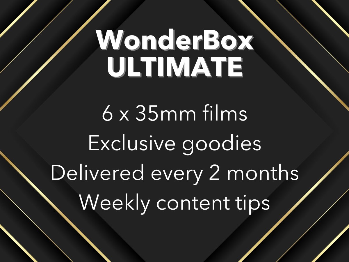 The WonderBox ULTIMATE - Bi-Monthly 35mm Film Subscription Box - Analogue Wonderland - 2